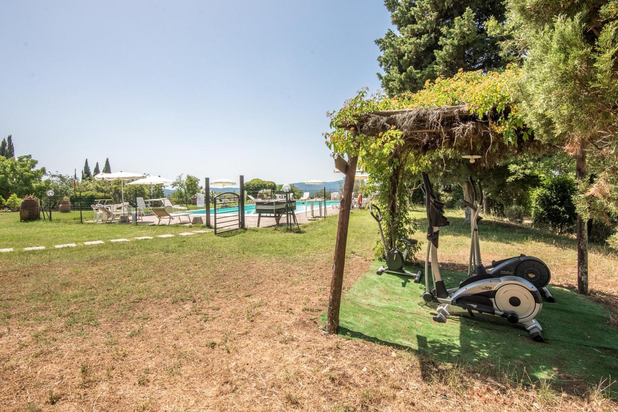 Poggio Primo - Trilocale Carlotta Villa Castiglion Fibocchi Kültér fotó